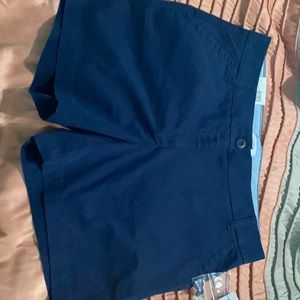 Crown and Ivy navy blue shorts NWT.